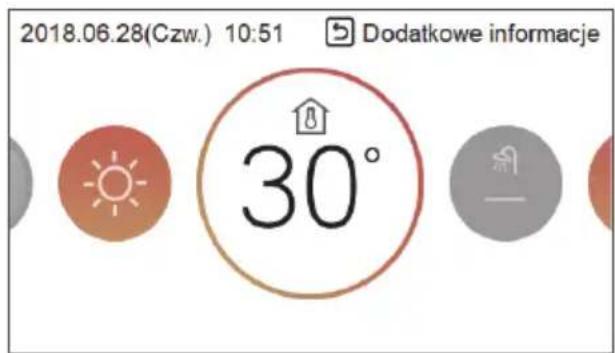LG HM091MRS - Ustawianie żądanej temperatury - 1