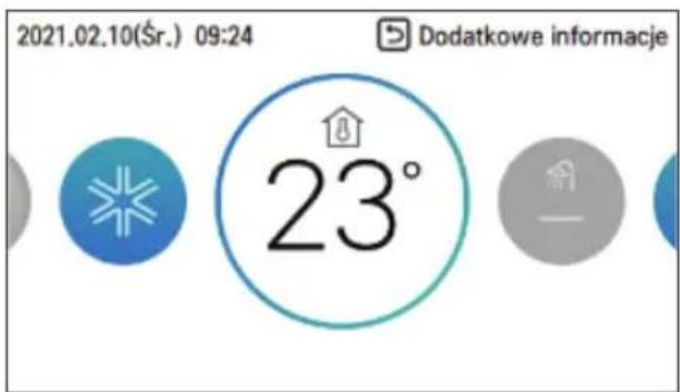 LG HM091MRS - Ustawianie żądanej temperatury - 2