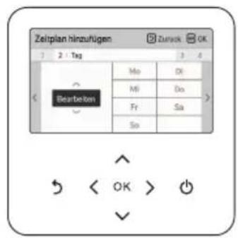 LG HM091MRS - Beschreibung jeder Stufe im Hinzufügen-Zeitplan - 2