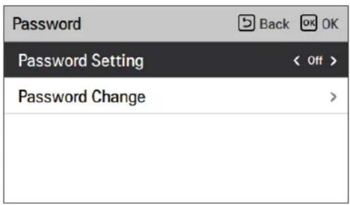 LG HM091MRS - Mot de passe - 1
