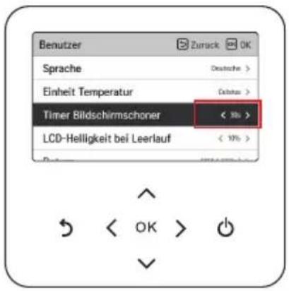 LG HM091MRS - Einstellungsbildschirm - 1
