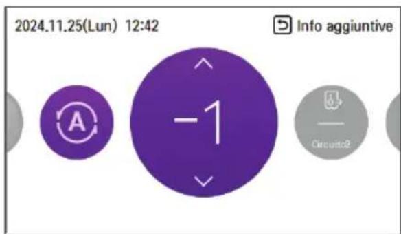 LG HM091MRS - Modificare il livello della temperatura desiderata premendo il pulsante [Λ, V (su/giù)]. - 1