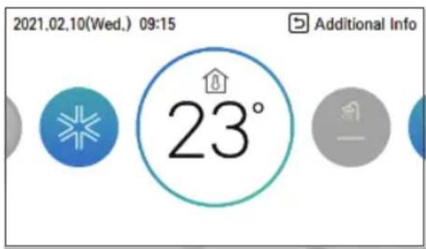 LG HM091MRS - Controlling desired temperature - 2