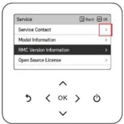 LG HM091MRS - Setting screen - 2