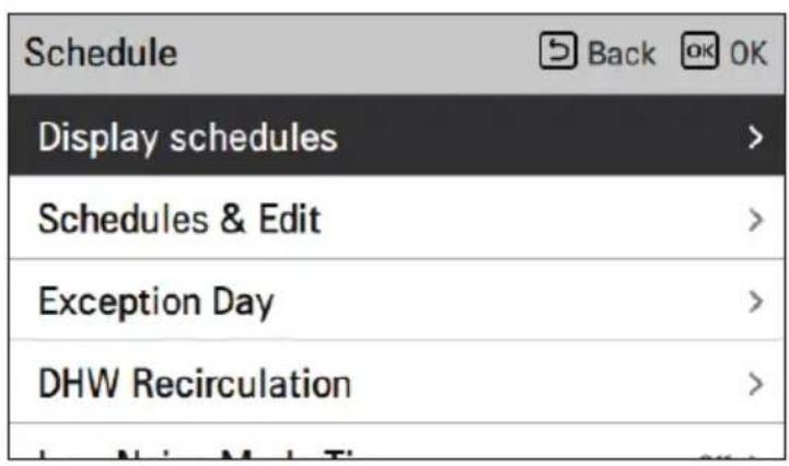 LG HM091MRS - How to enter schedule - 2