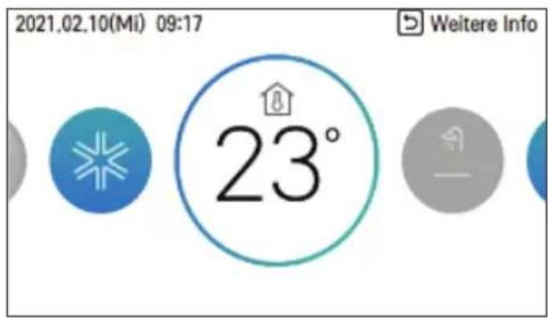 LG HM091MRS - Steuerung der gewünschten Temperatur - 2