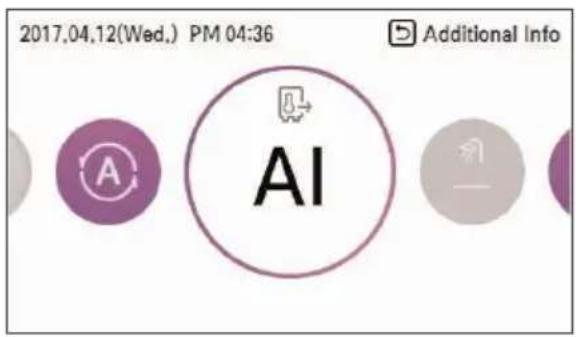 LG HM091MRS - Select the desired temperature category - 1