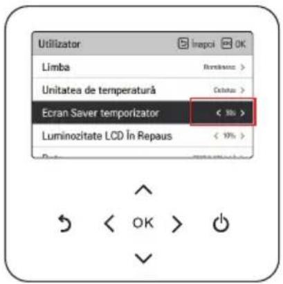 LG HM091MRS - Ecran setări - 1