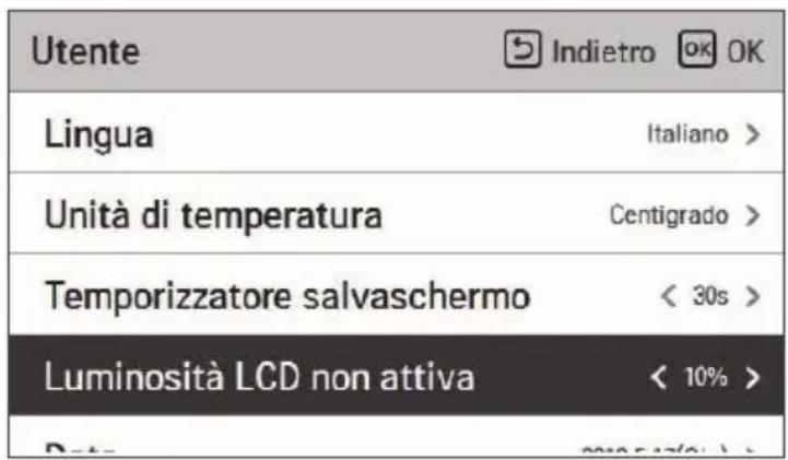 LG HM091MRS - Luminosità LCD non attiva - 1