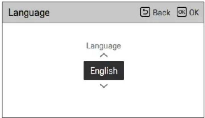 LG HM091MRS - Language - 3