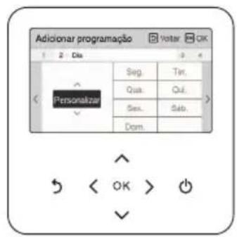LG HM091MRS - Descrição de cada fase em Adicionar programação - 2