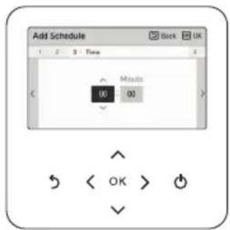 LG HM091MRS - Description of each stage in Add schedule - 3