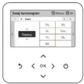 LG HM091MRS - Opis każdej czynności podczas dodawania harmonogramu - 2