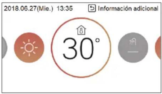 LG HM091MRS - Control de la temperatura deseada - 1