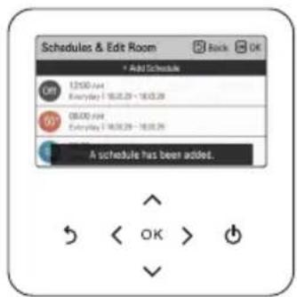LG HM091MRS - Description of each stage in Add schedule - 5
