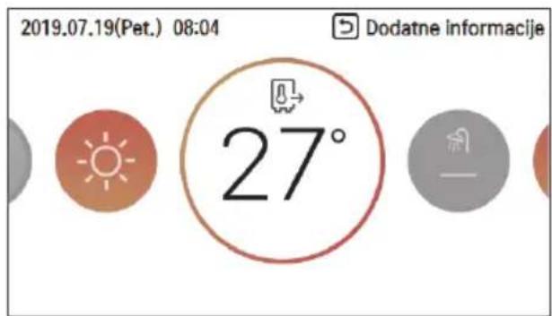 LG HM091MRS - Nadzorovanje želene temperature - 1
