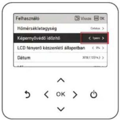 LG HM091MRS - Beállítási képernyő - 1