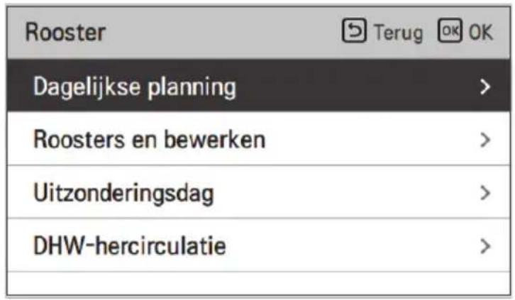 LG HM091MRS - Hoe de planning invoeren - 2