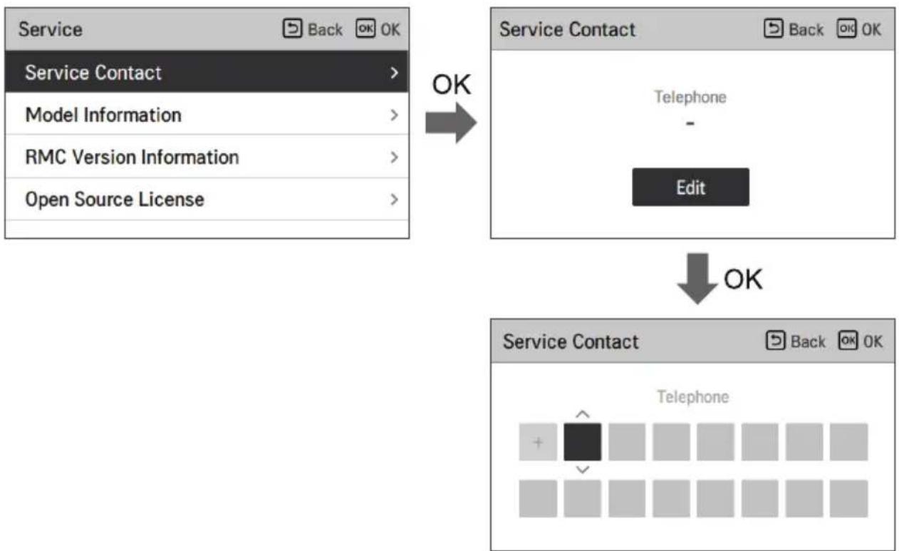 LG HM091MRS - Service contact - 1