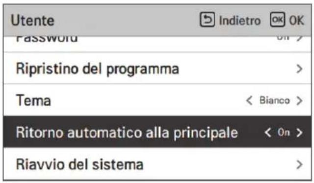 LG HM091MRS - Ritorno automatico alla schermata principale - 1