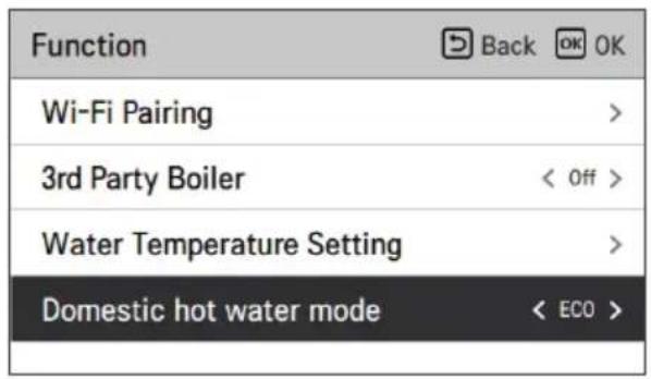 LG HM091MRS - Function setting - 1