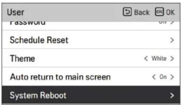 LG HM091MRS - System Reboot - 1