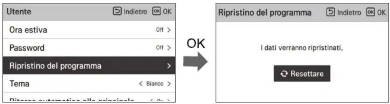 LG HM091MRS - Ripristino del programma - 1