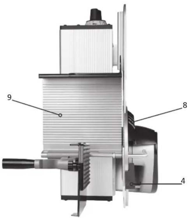 GRAEF Concept 25S - Denominación de los componentes - 1