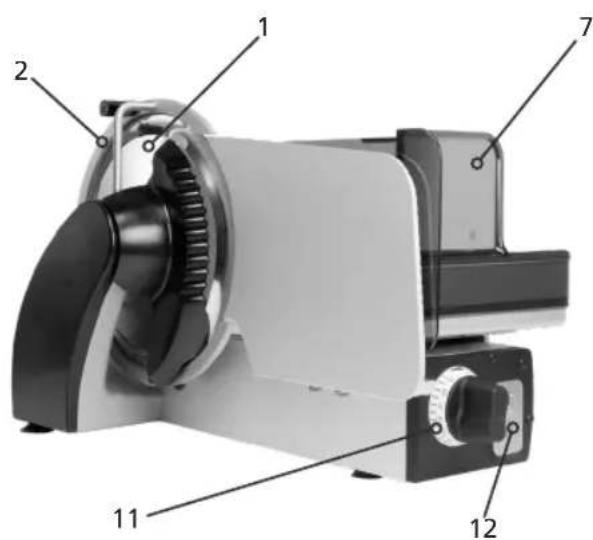 GRAEF Concept 25S - Bauteilbenennung - 2