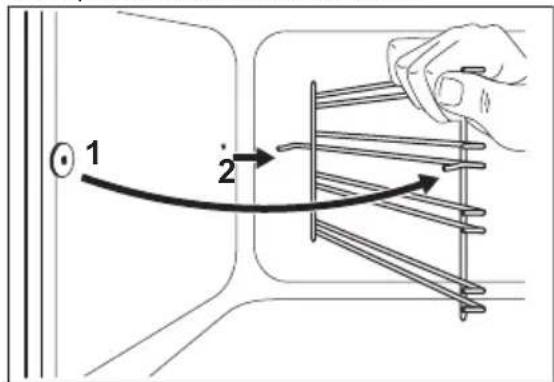 ZANUSSI ZCV55321WA - RIMOZIONE DEI SUPPORTI RIPIANO - 3
