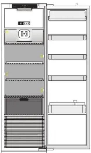 Atag KD63122A - Comment conserver des alimentes frais et des boissons - 1