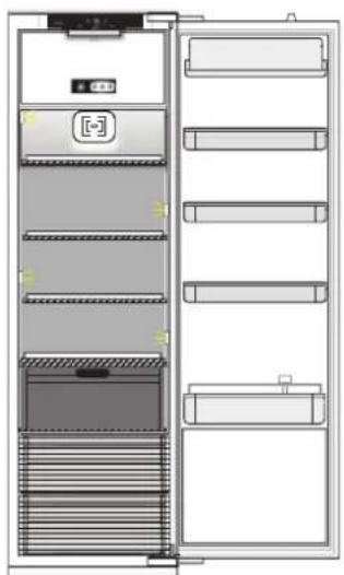 Atag KD63122A - How to store fresh food and beverages - 1