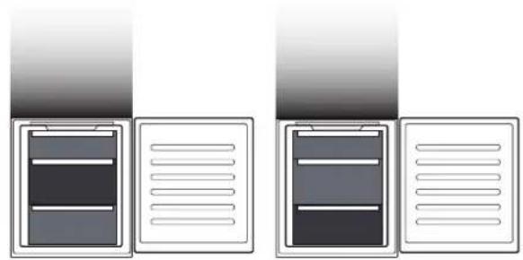 Atag KD63178D - Removing the drawers - 1