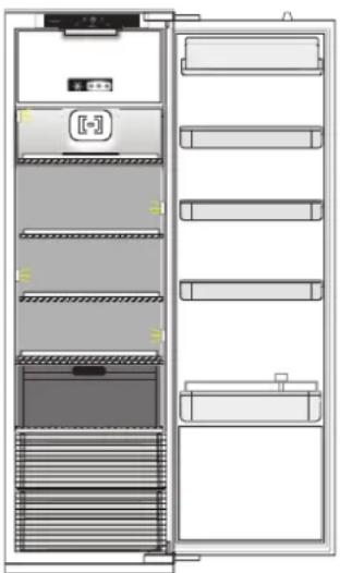 Atag KS33102B - Verse etenswaren en dranken bewaren - 1
