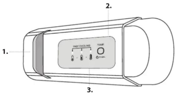 Atag KS23178A - CONTROL PANEL - 1