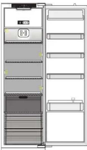Atag KS23178A - How to store fresh food and beverages - 1