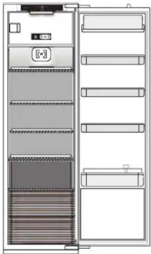 Atag KS23178B - HOW TO STORE FRESH FOOD AND BEVERAGES - 1