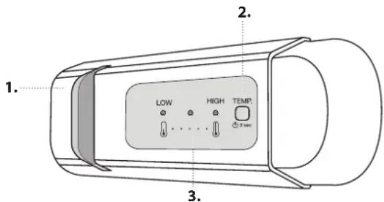 Atag KS33122A - CONTROL PANEL - 1