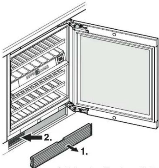 Atag KU8071K2 - Nettoyage du filtrre anti-poussiere - 1