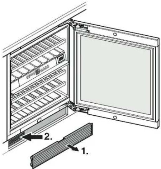 Atag KU8071K2 - Cleaning the dust filter - 1