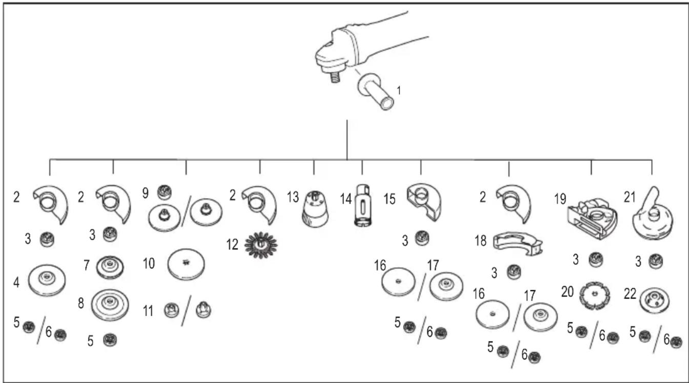 MAKITA GA028G - Optional accessory - 1