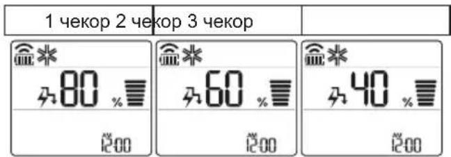 LG S09EH - Користење на функцијата Контрола на електричната енергија (опционално) - 1
