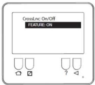 LINCOLN ELECTRIC Dual Maverick 200 - CROSSLINC ON/OFF (MARCHE/ARRÊT) - 1