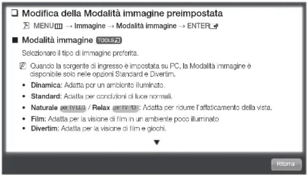 SAMSUNG UE55D6100SP - Visualizzazione dei contenuti - 1