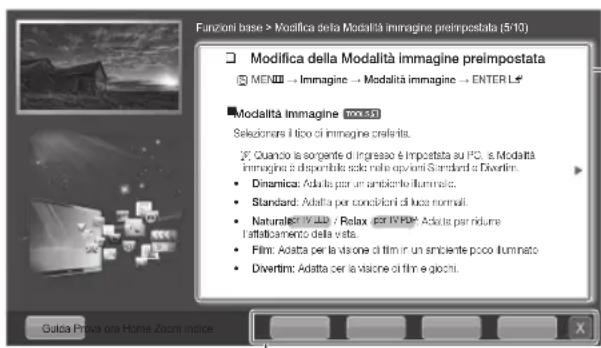 SAMSUNG UE55D6100SP - Visualizzazione dei contenuti - 1