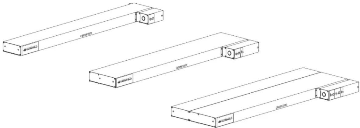 Hatco Ultra-Glo UGAL-66D - Ceramic Infrared Strip Heaters Rampes chauffantes en céramique à infrarouge - 1