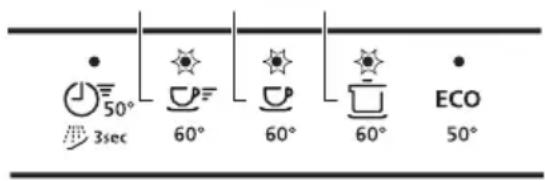 Atag VA6113HT - How to navigate in setting mode - 1