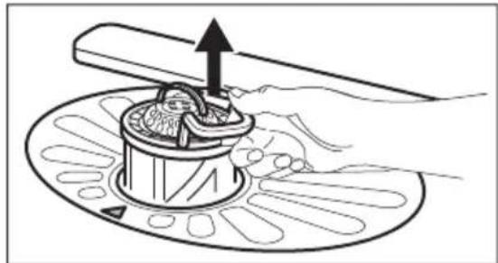 Atag VA6113HT - Cleaning the filters - 3