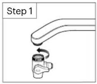 Brondell Cypress H630 - Installing the tubing. - 4