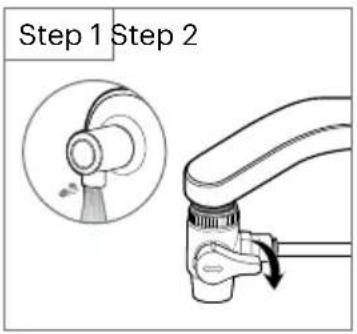Brondell Cypress H630 - For diverter valve installation: - 1